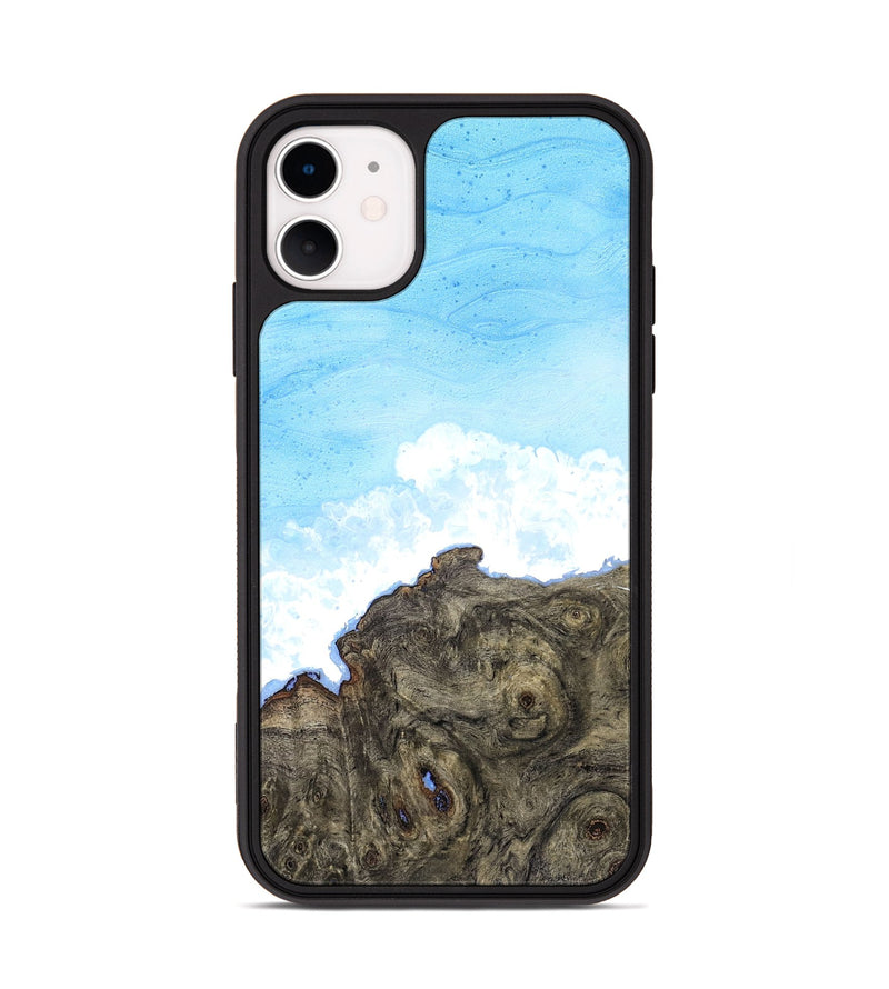 iPhone 11 Wood Phone Case - Indigo (Coastal, 827278)