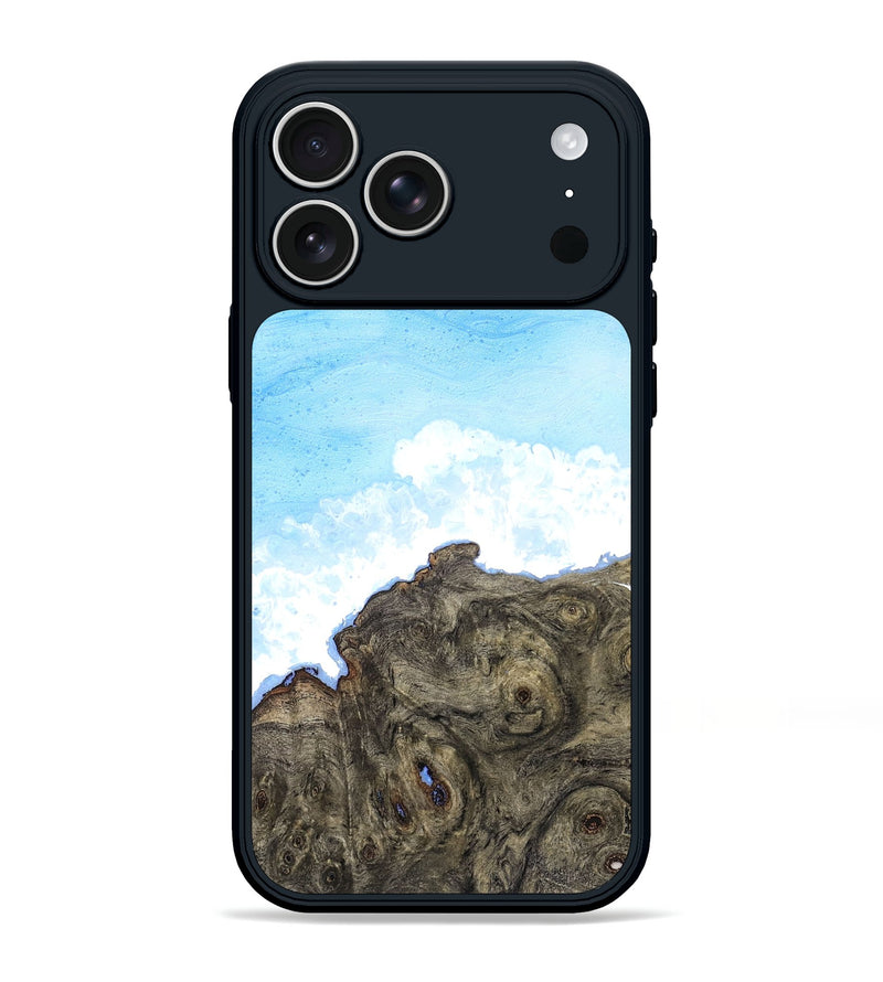 iPhone 17 Pro Max Wood Phone Case - Indigo (Coastal, 827278)