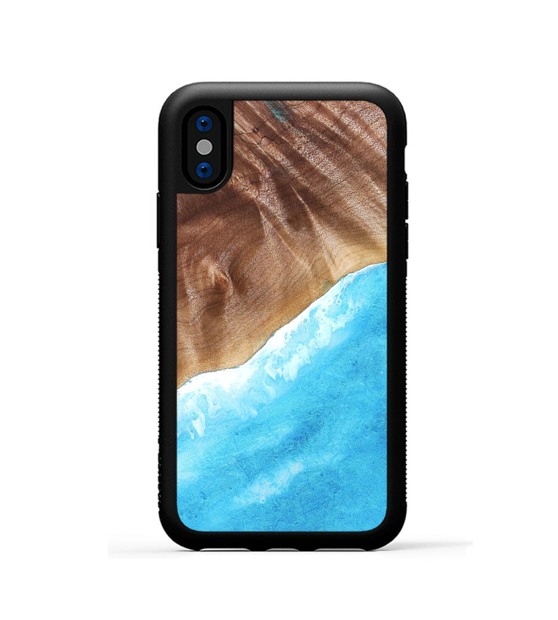 iPhone Xs Wood Phone Case - Alex (Coastal, 827280)