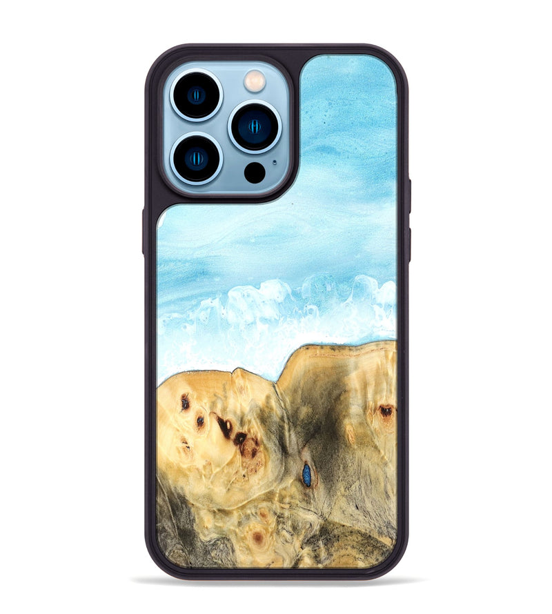 iPhone 14 Pro Max Wood Phone Case - Myrna (Coastal, 827282)