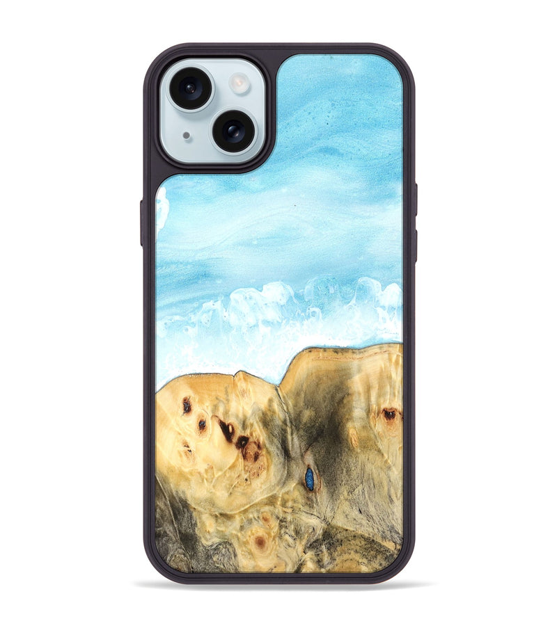iPhone 15 Plus Wood Phone Case - Myrna (Coastal, 827282)
