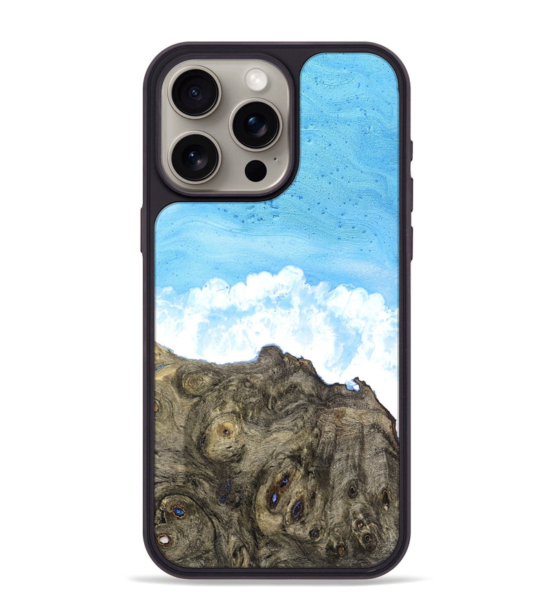 iPhone 15 Pro Max Wood Phone Case - Jamiya (Coastal, 827285)