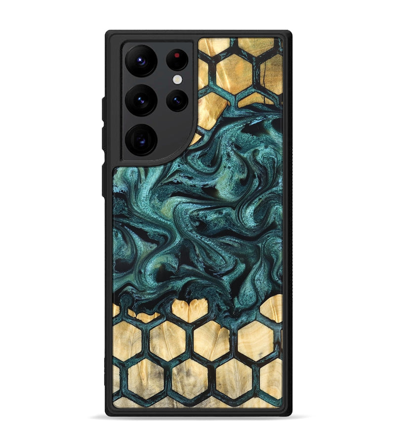 Galaxy S22 Ultra Wood Phone Case - Yamilet (Pattern, 827290)