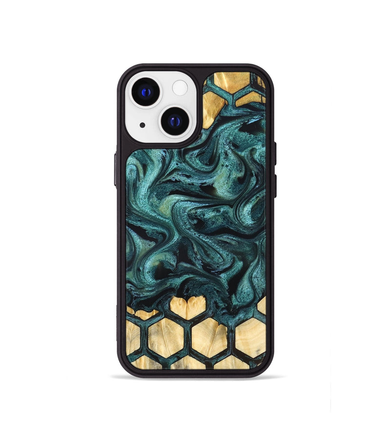 iPhone 13 mini Wood Phone Case - Yamilet (Pattern, 827290)