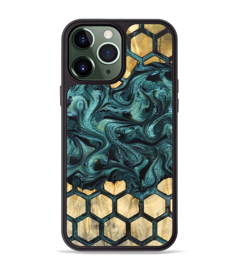 iPhone 13 Pro Max Wood Phone Case - Yamilet (Pattern, 827290)