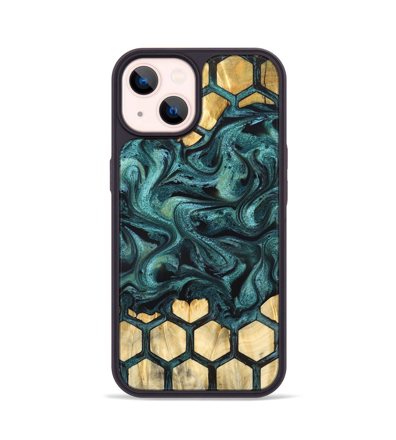 iPhone 14 Wood Phone Case - Yamilet (Pattern, 827290)