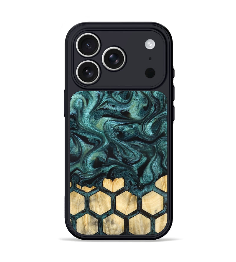iPhone 17 Pro Wood Phone Case - Yamilet (Pattern, 827290)