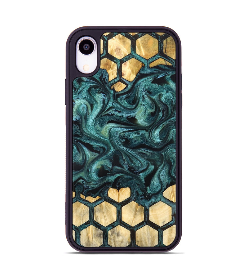 iPhone Xr Wood Phone Case - Yamilet (Pattern, 827290)