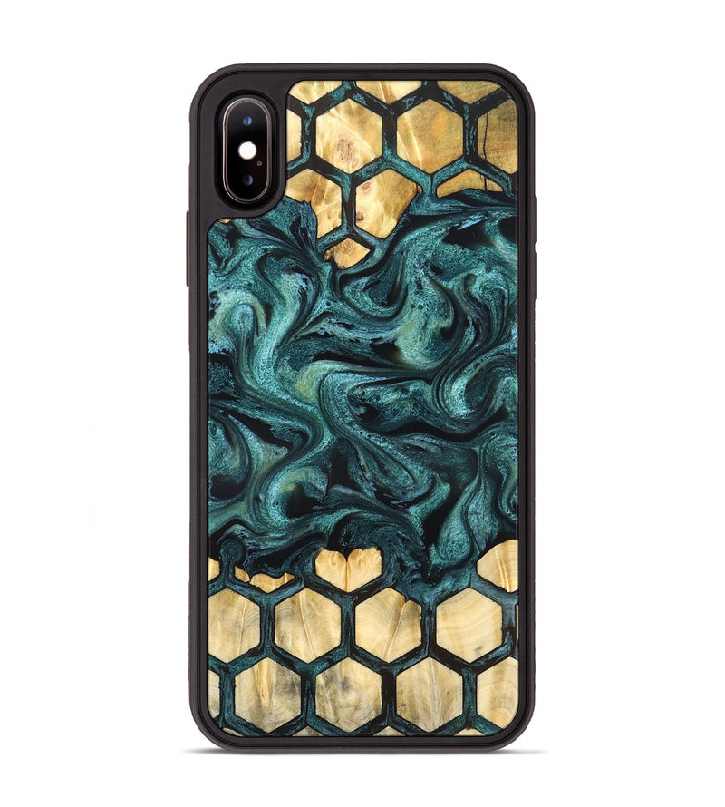iPhone Xs Max Wood Phone Case - Yamilet (Pattern, 827290)