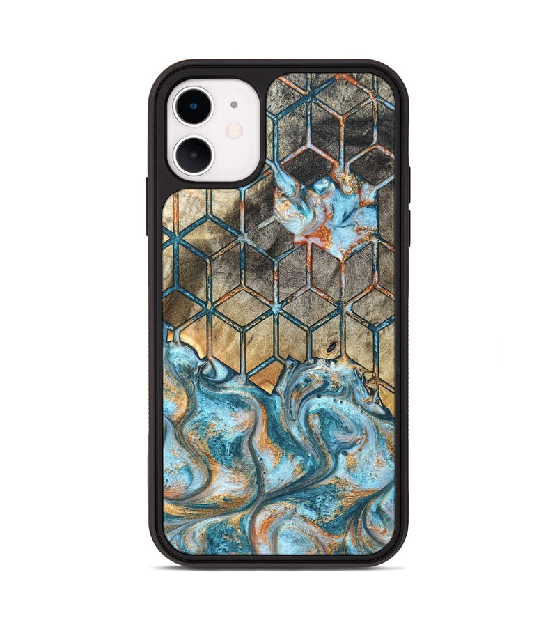 iPhone 11 Wood Phone Case - Mael (Pattern, 827291)