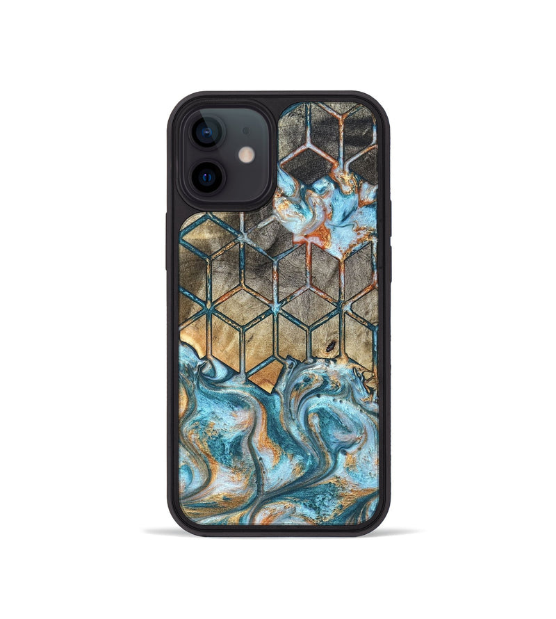 iPhone 12 mini Wood Phone Case - Mael (Pattern, 827291)