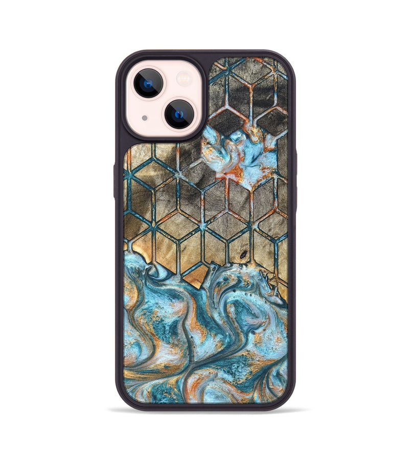iPhone 14 Wood Phone Case - Mael (Pattern, 827291)