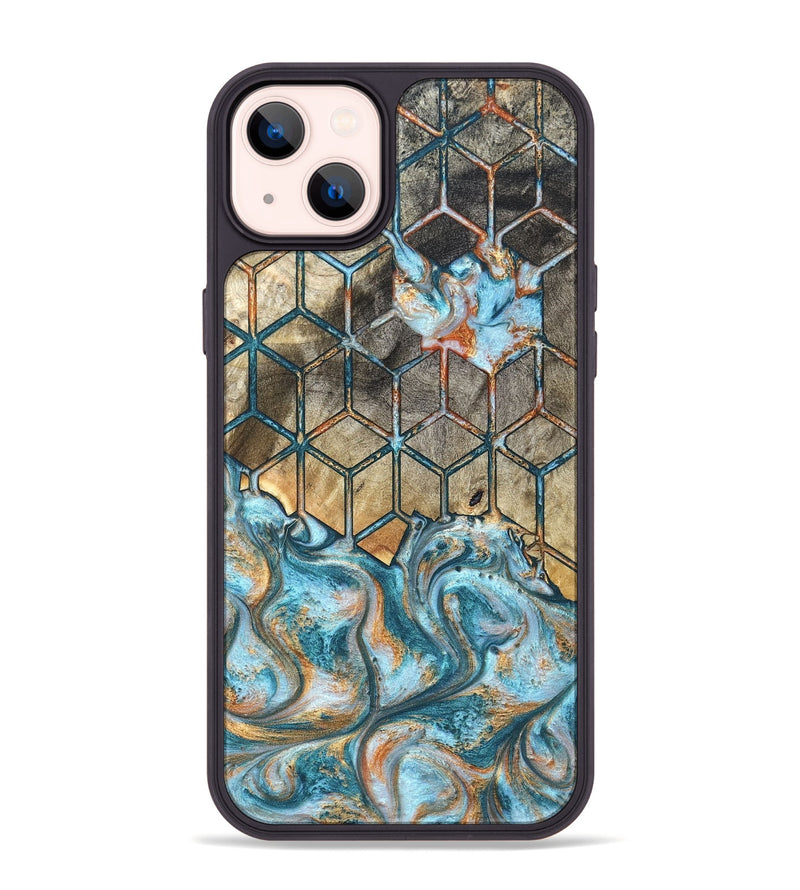 iPhone 14 Plus Wood Phone Case - Mael (Pattern, 827291)