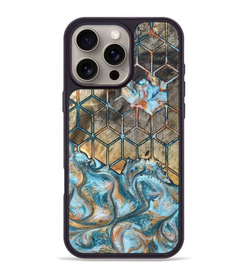 iPhone 16 Pro Max Wood Phone Case - Mael (Pattern, 827291)