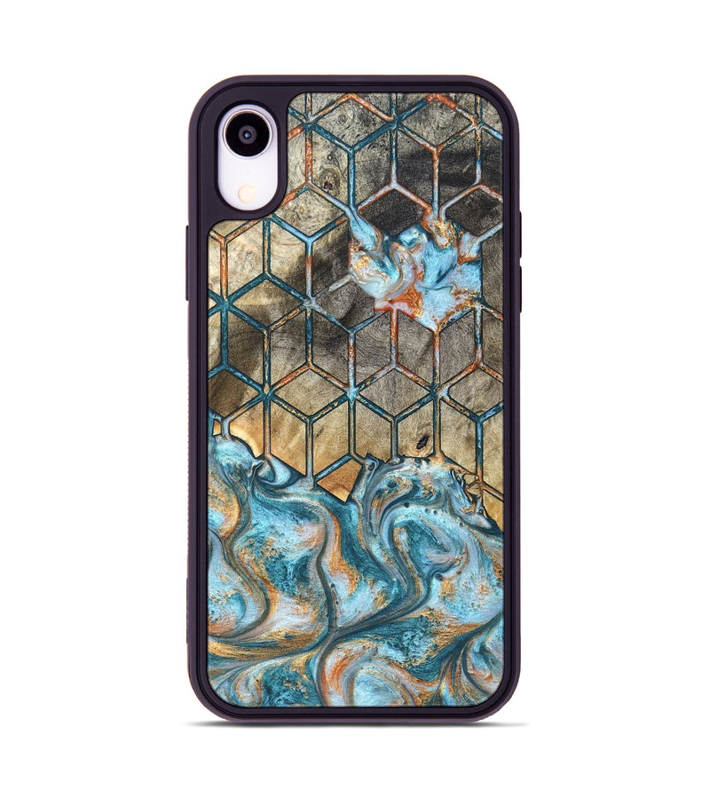 iPhone Xr Wood Phone Case - Mael (Pattern, 827291)