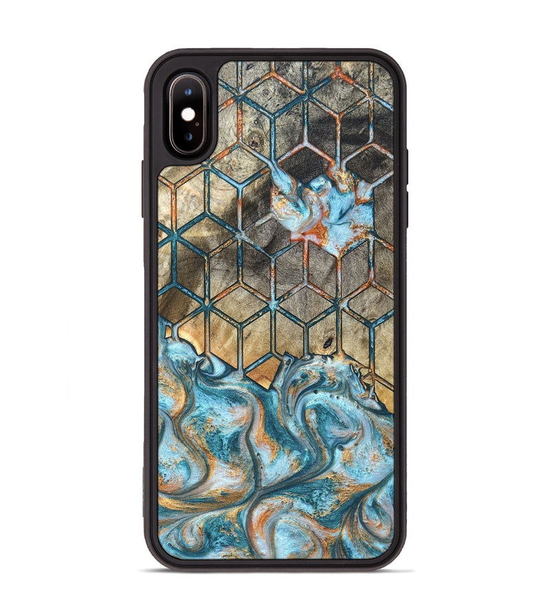 iPhone Xs Max Wood Phone Case - Mael (Pattern, 827291)