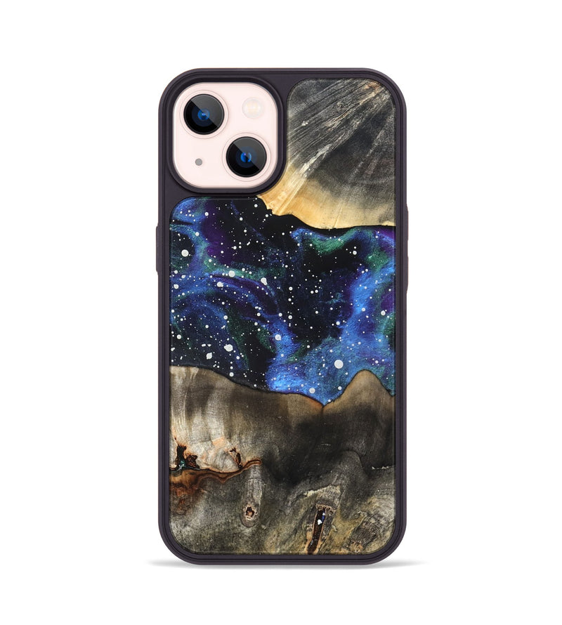 iPhone 14 Wood Phone Case - Paislee (Cosmos, 827295)