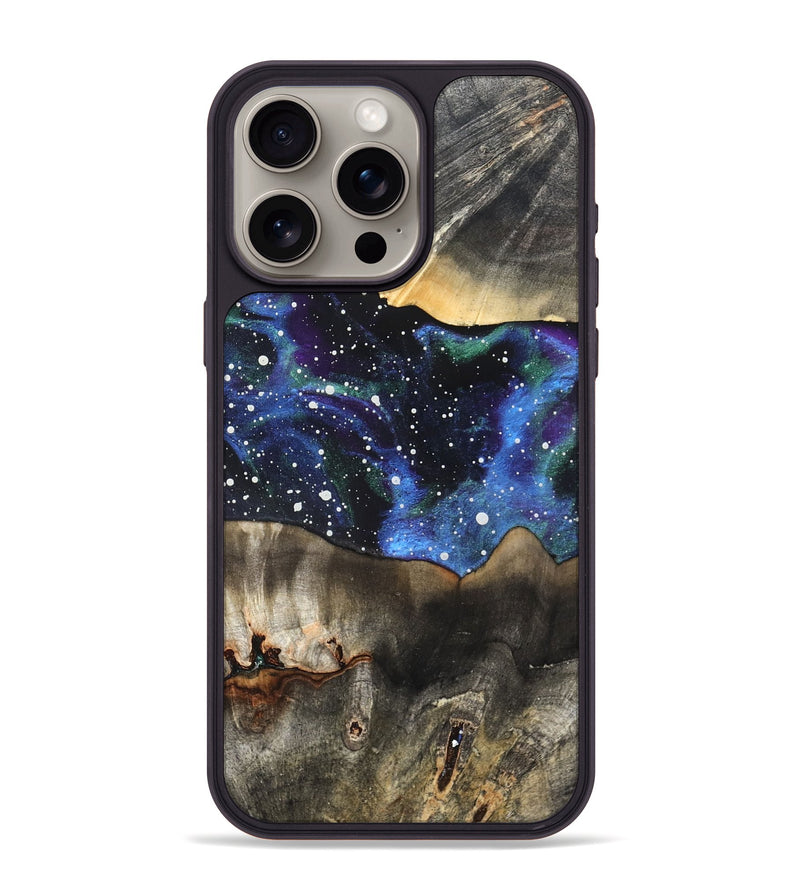 iPhone 15 Pro Max Wood Phone Case - Paislee (Cosmos, 827295)
