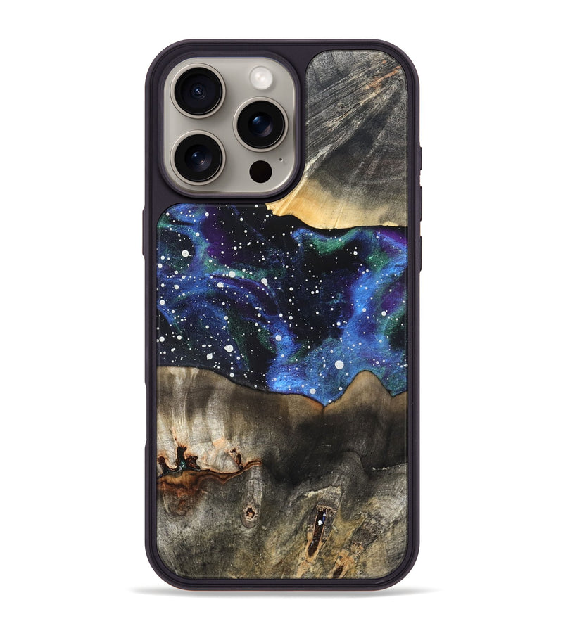 iPhone 16 Pro Max Wood Phone Case - Paislee (Cosmos, 827295)