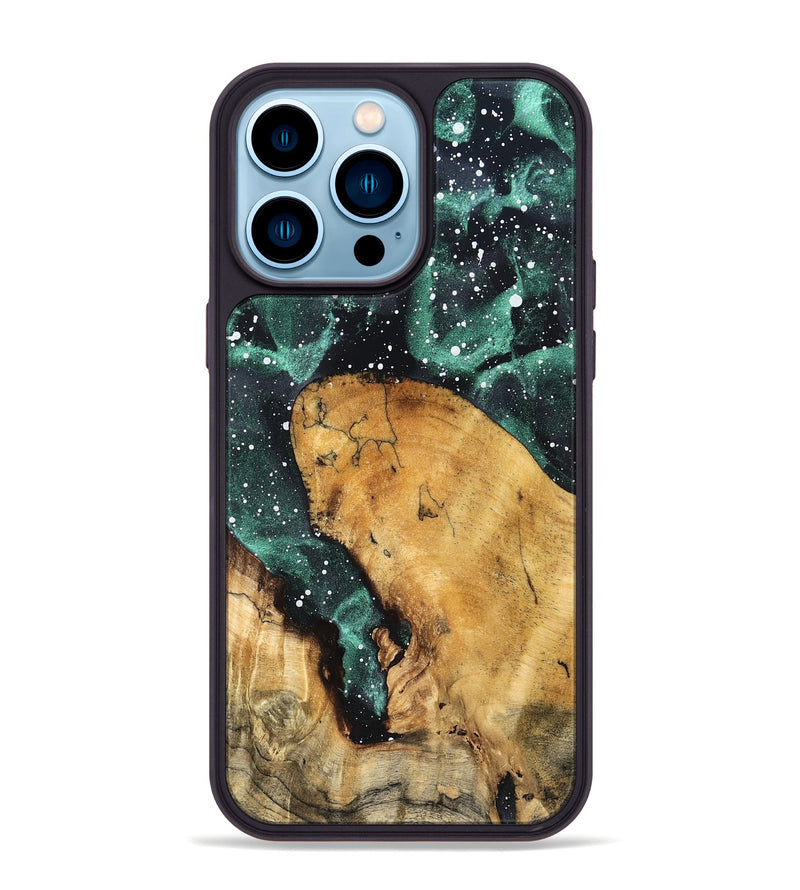iPhone 14 Pro Max Wood Phone Case - Candace (Cosmos, 827296)
