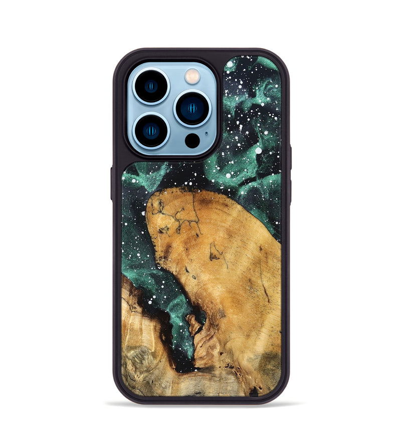 iPhone 14 Pro Wood Phone Case - Candace (Cosmos, 827296)