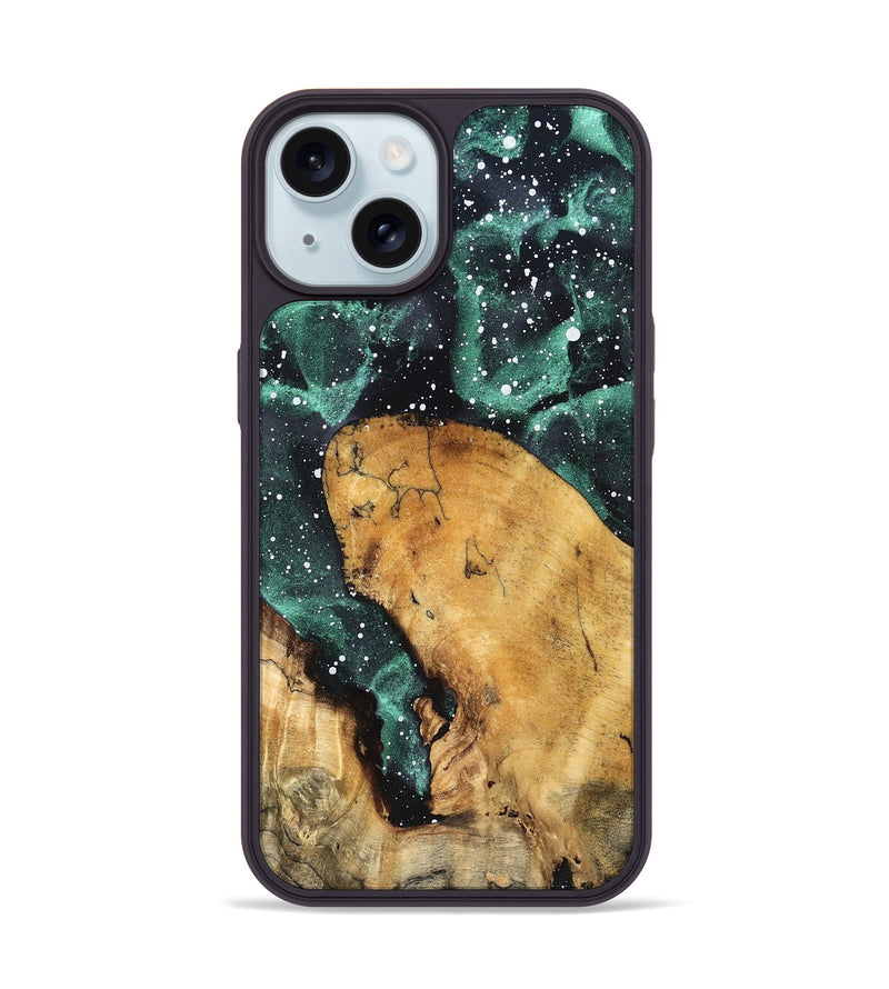 iPhone 15 Wood Phone Case - Candace (Cosmos, 827296)