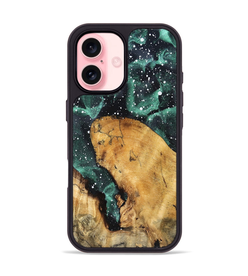 iPhone 16 Wood Phone Case - Candace (Cosmos, 827296)