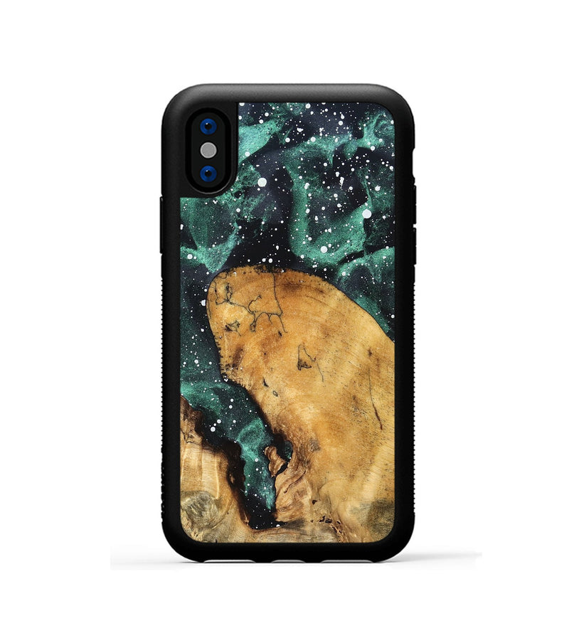 iPhone Xs Wood Phone Case - Candace (Cosmos, 827296)