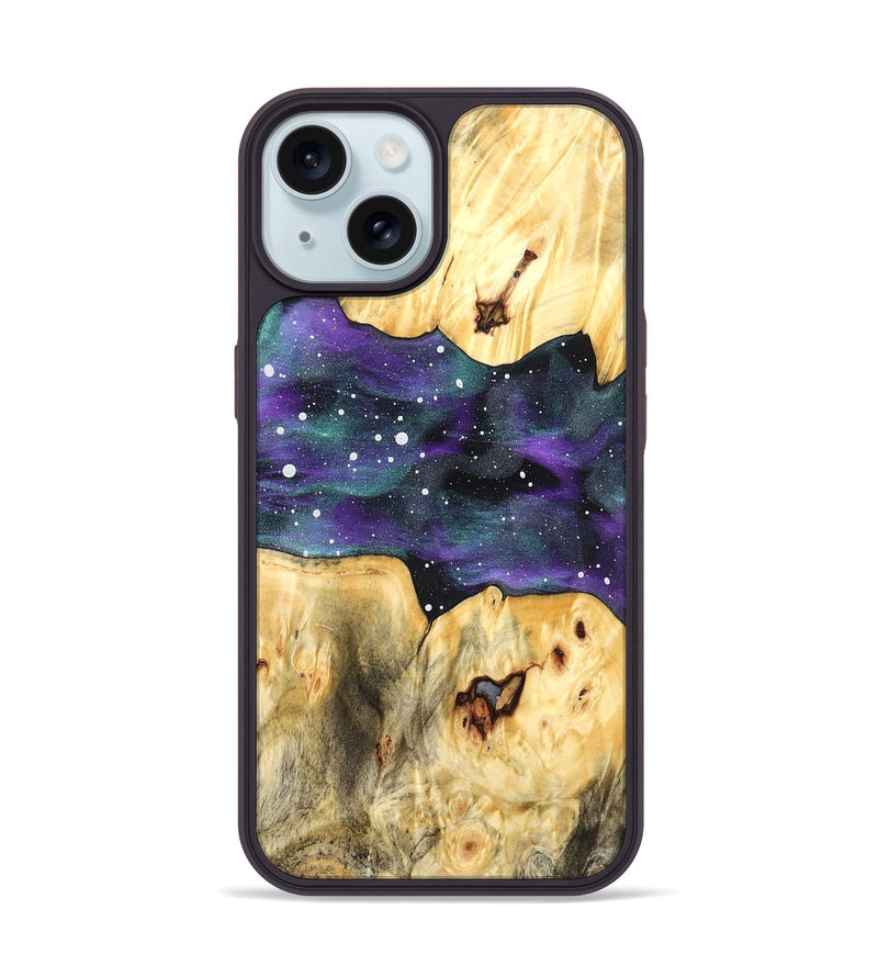 iPhone 15 Wood Phone Case - Jaylee (Cosmos, 827297)