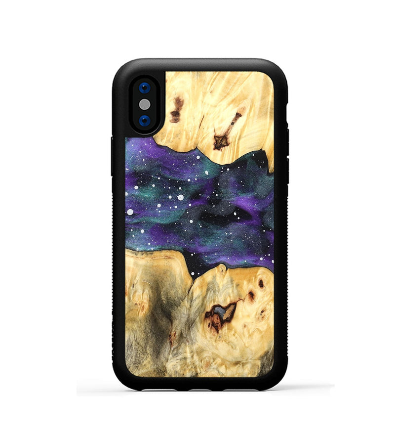 iPhone Xs Wood Phone Case - Jaylee (Cosmos, 827297)