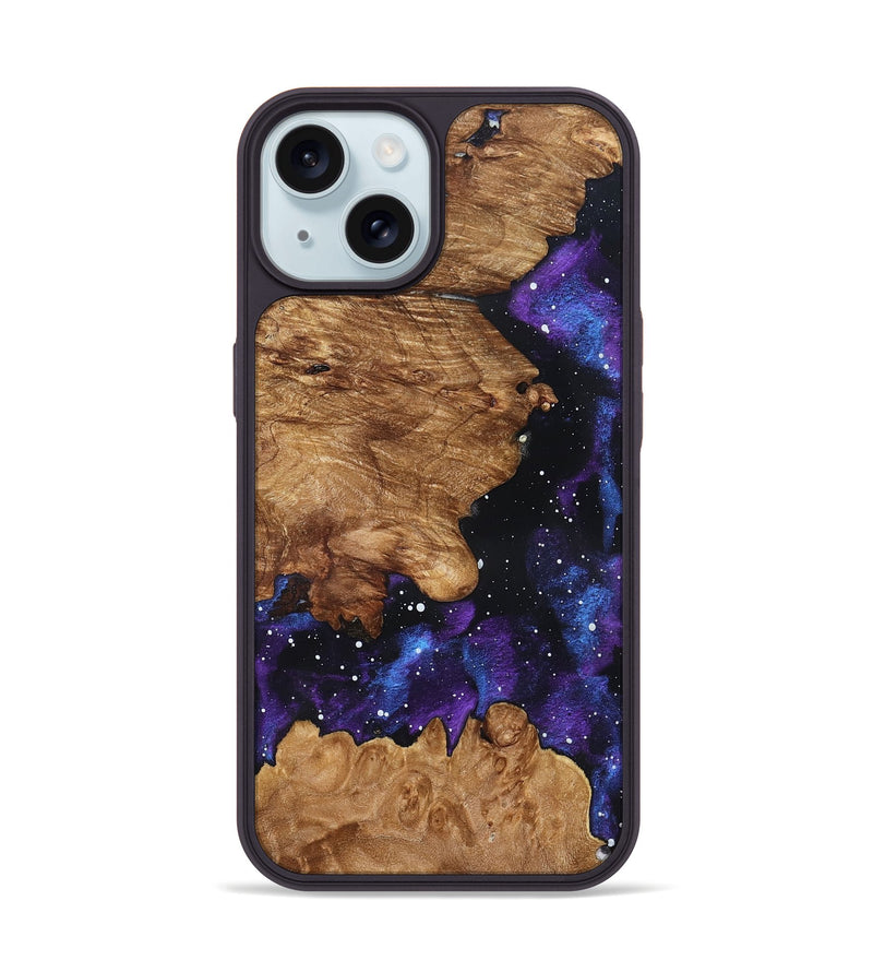 iPhone 15 Wood Phone Case - Jeanie (Cosmos, 827299)