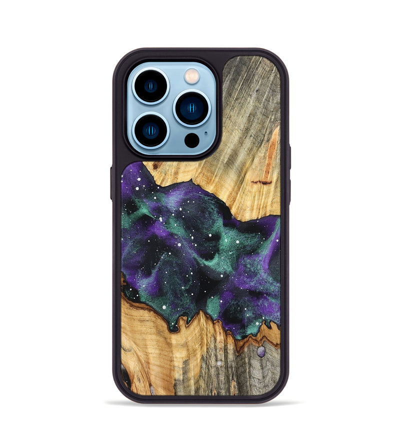 iPhone 14 Pro Wood Phone Case - Harmon (Cosmos, 827301)