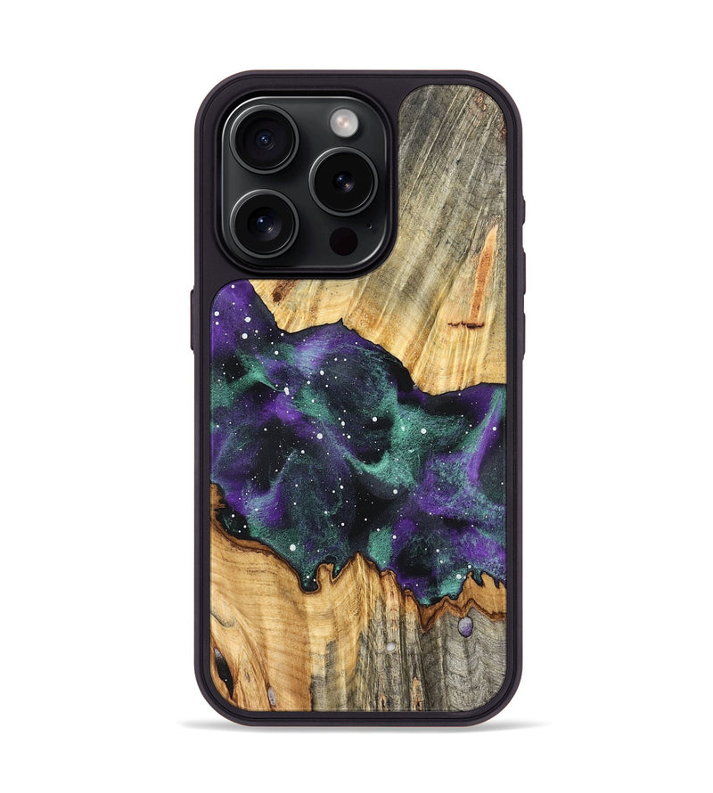 iPhone 15 Pro Wood Phone Case - Harmon (Cosmos, 827301)