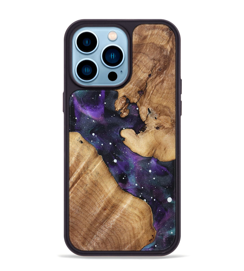 iPhone 14 Pro Max Wood Phone Case - Ayah (Cosmos, 827302)