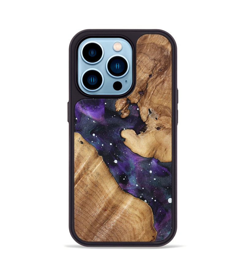 iPhone 14 Pro Wood Phone Case - Ayah (Cosmos, 827302)
