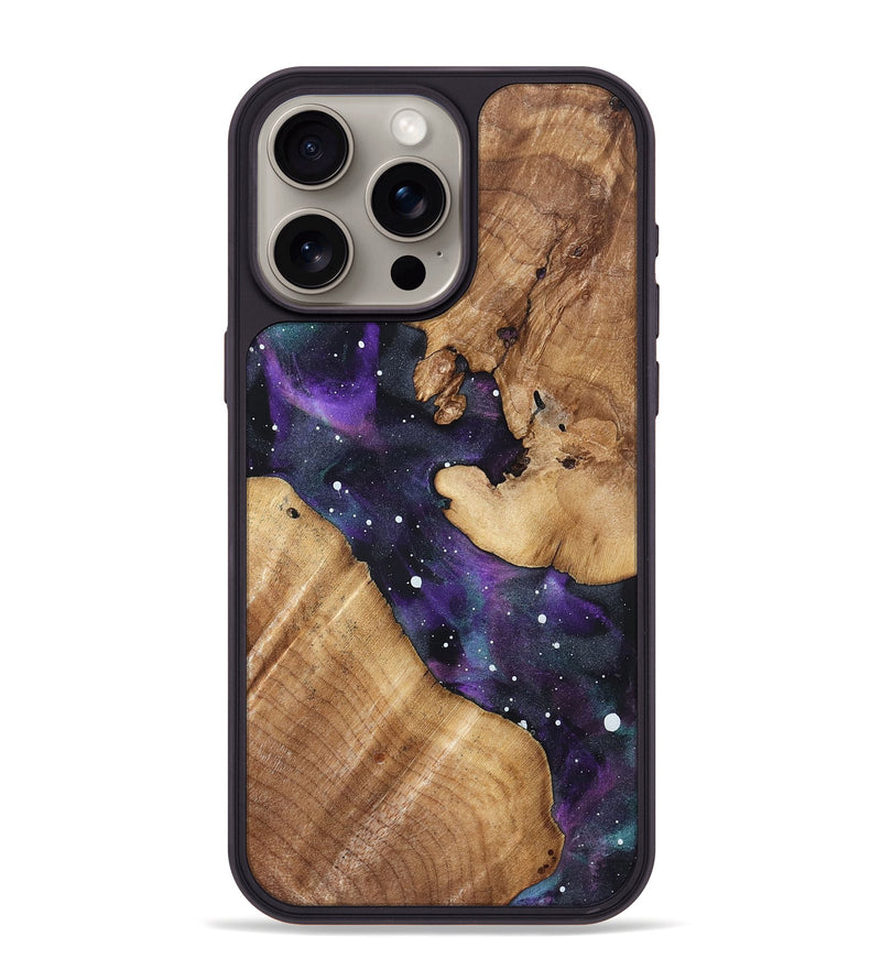 iPhone 15 Pro Max Wood Phone Case - Ayah (Cosmos, 827302)