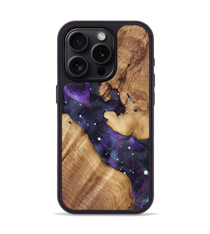 iPhone 15 Pro Wood Phone Case - Ayah (Cosmos, 827302)