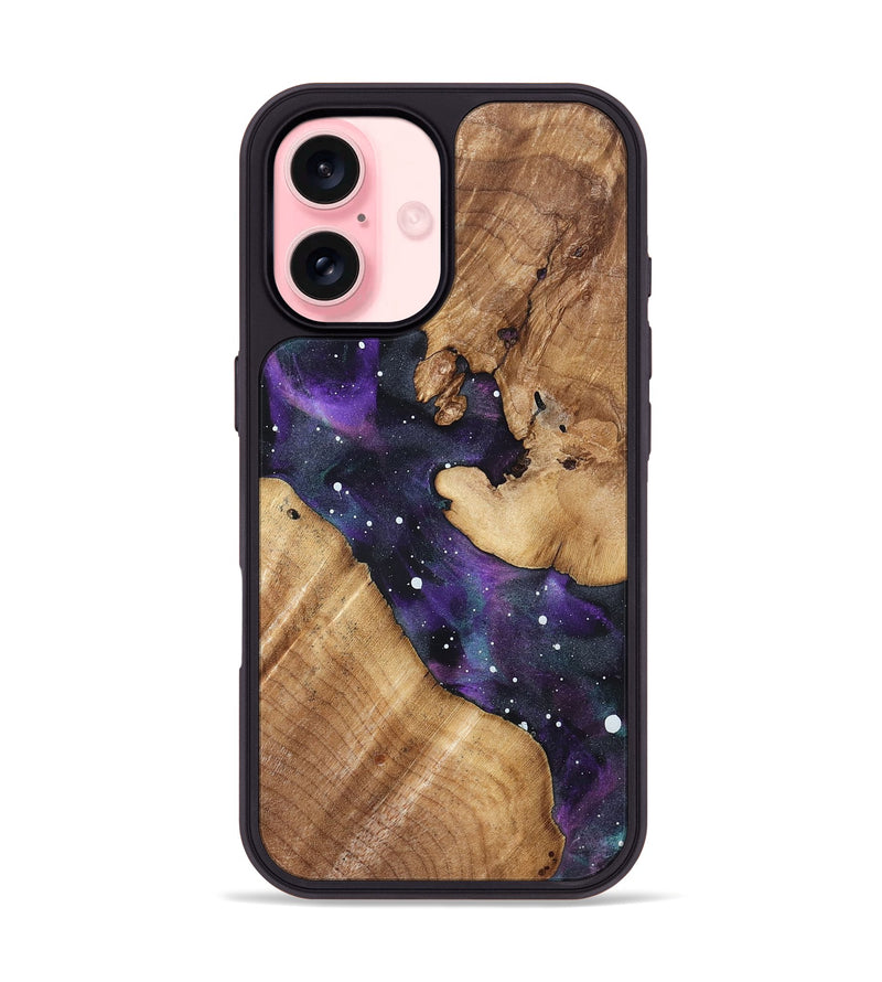iPhone 16 Wood Phone Case - Ayah (Cosmos, 827302)