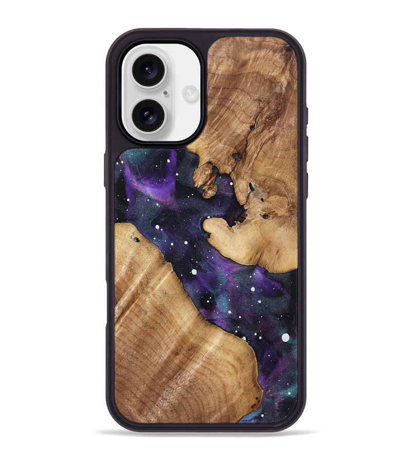 iPhone 16 Plus Wood Phone Case - Ayah (Cosmos, 827302)