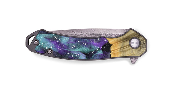 EDC Wood Pocket Knife - Pansy (Cosmos, 827303)