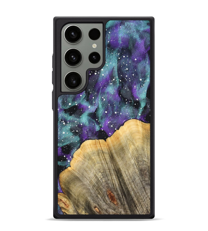 Galaxy S24 Ultra Wood Phone Case - Pansy (Cosmos, 827303)