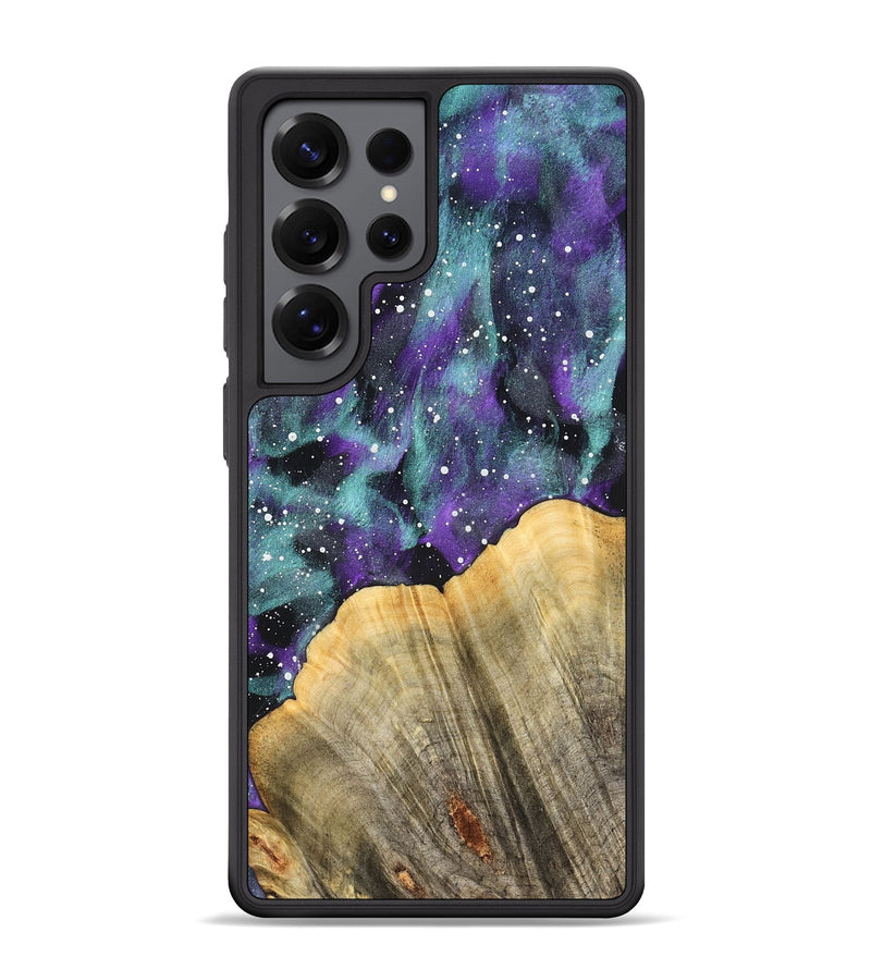 Galaxy S25 Ultra Wood Phone Case - Pansy (Cosmos, 827303)