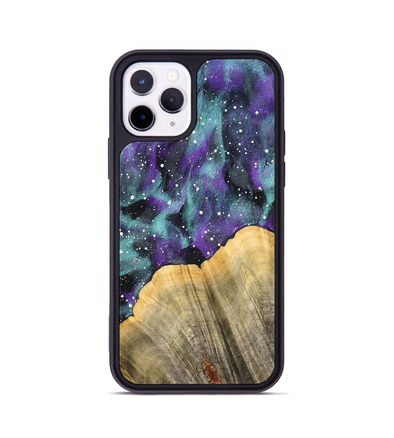 iPhone 11 Pro Wood Phone Case - Pansy (Cosmos, 827303)