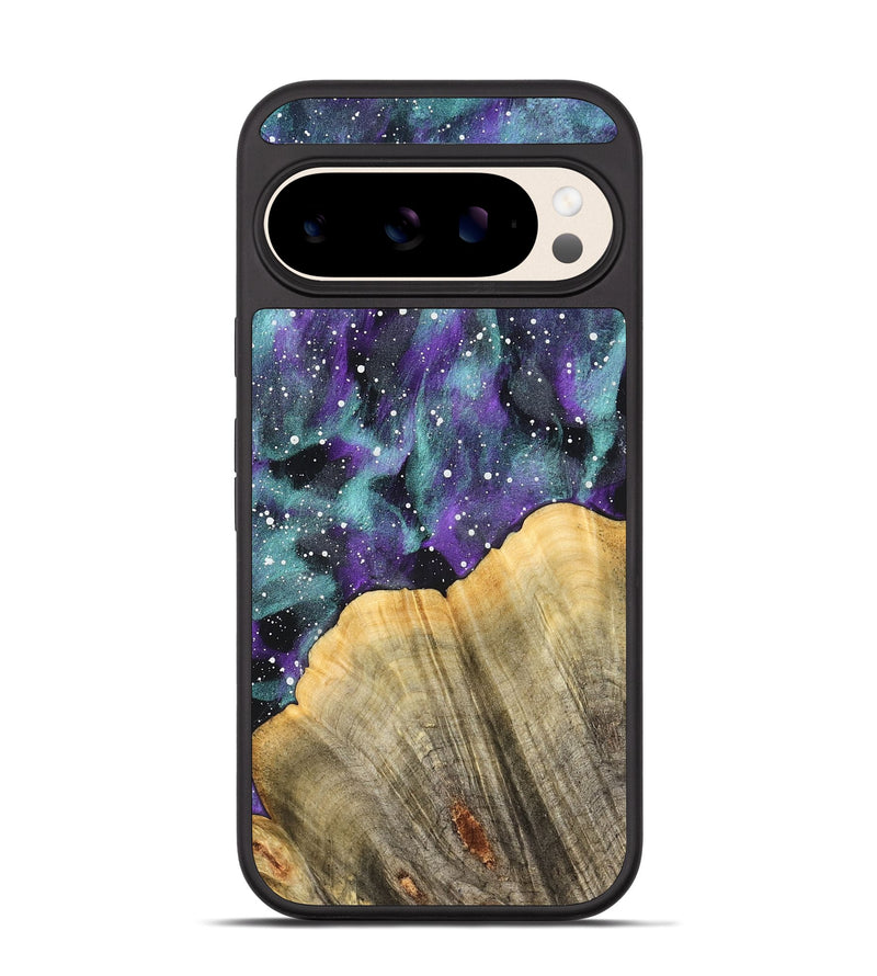 Pixel 10 Wood Phone Case - Pansy (Cosmos, 827303)
