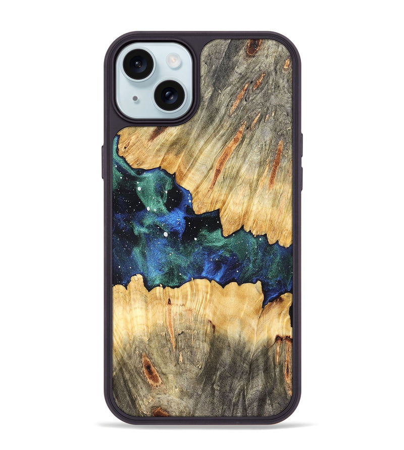iPhone 15 Plus Wood Phone Case - Lola (Cosmos, 827304)