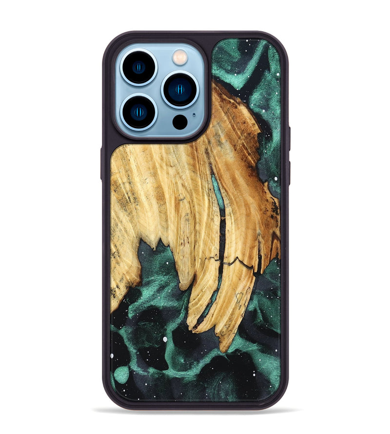 iPhone 14 Pro Max Wood Phone Case - Alfredo (Cosmos, 827305)