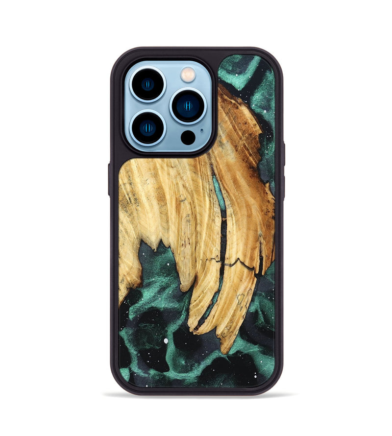 iPhone 14 Pro Wood Phone Case - Alfredo (Cosmos, 827305)