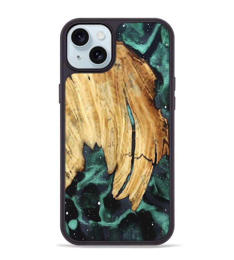 iPhone 15 Plus Wood Phone Case - Alfredo (Cosmos, 827305)