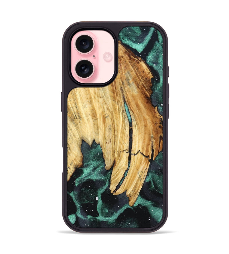 iPhone 16 Wood Phone Case - Alfredo (Cosmos, 827305)