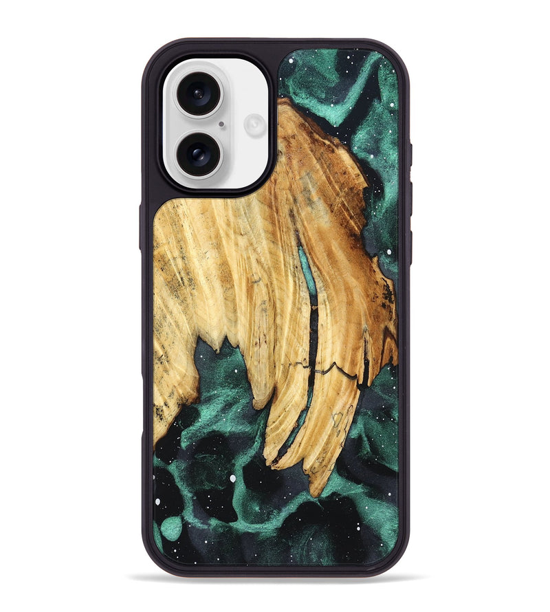 iPhone 16 Plus Wood Phone Case - Alfredo (Cosmos, 827305)